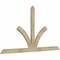 Ekena Millwork Richland Rough Sawn Timber Gable Bracket, Douglas Fir, 84"W x 45"H x 2"D x 4"F, 13/12 Pitch GBW084X45X0204RIC00RDF - alternate 3